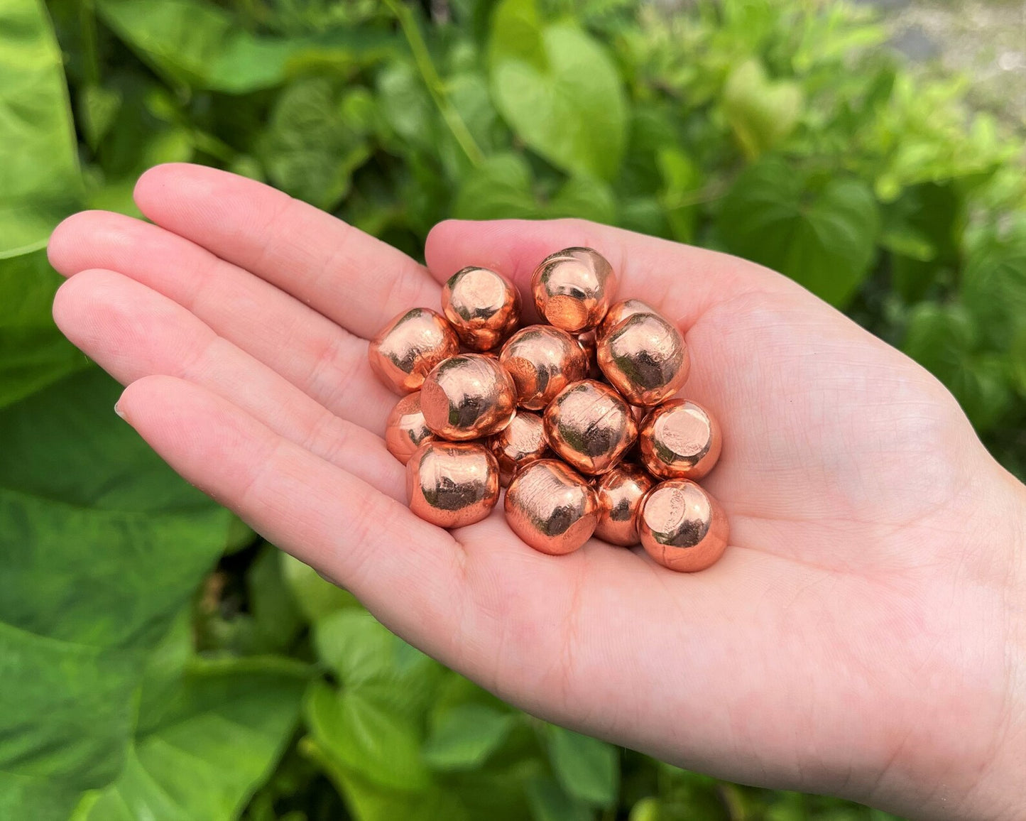 Polished Copper Stones