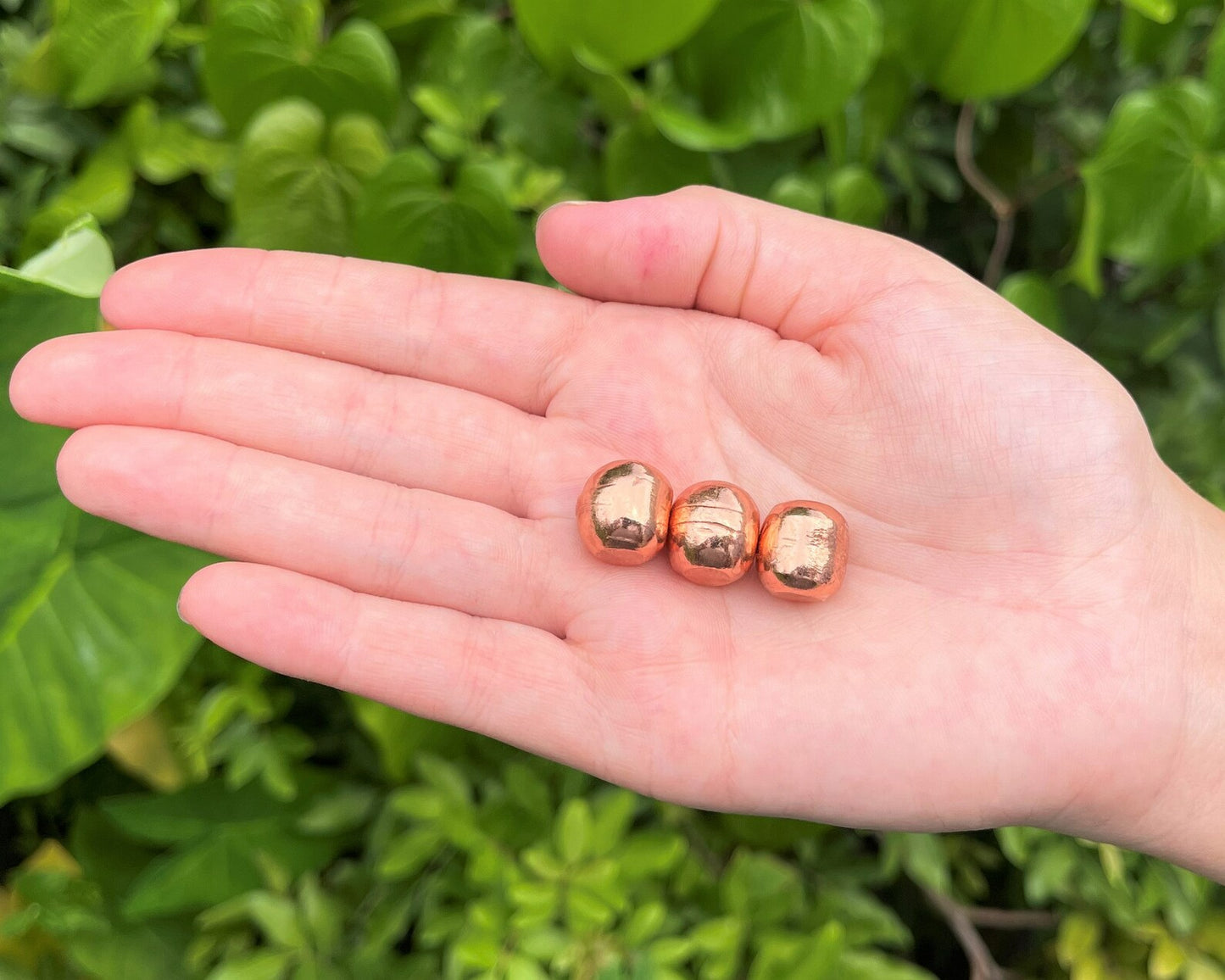 Polished Copper Stones