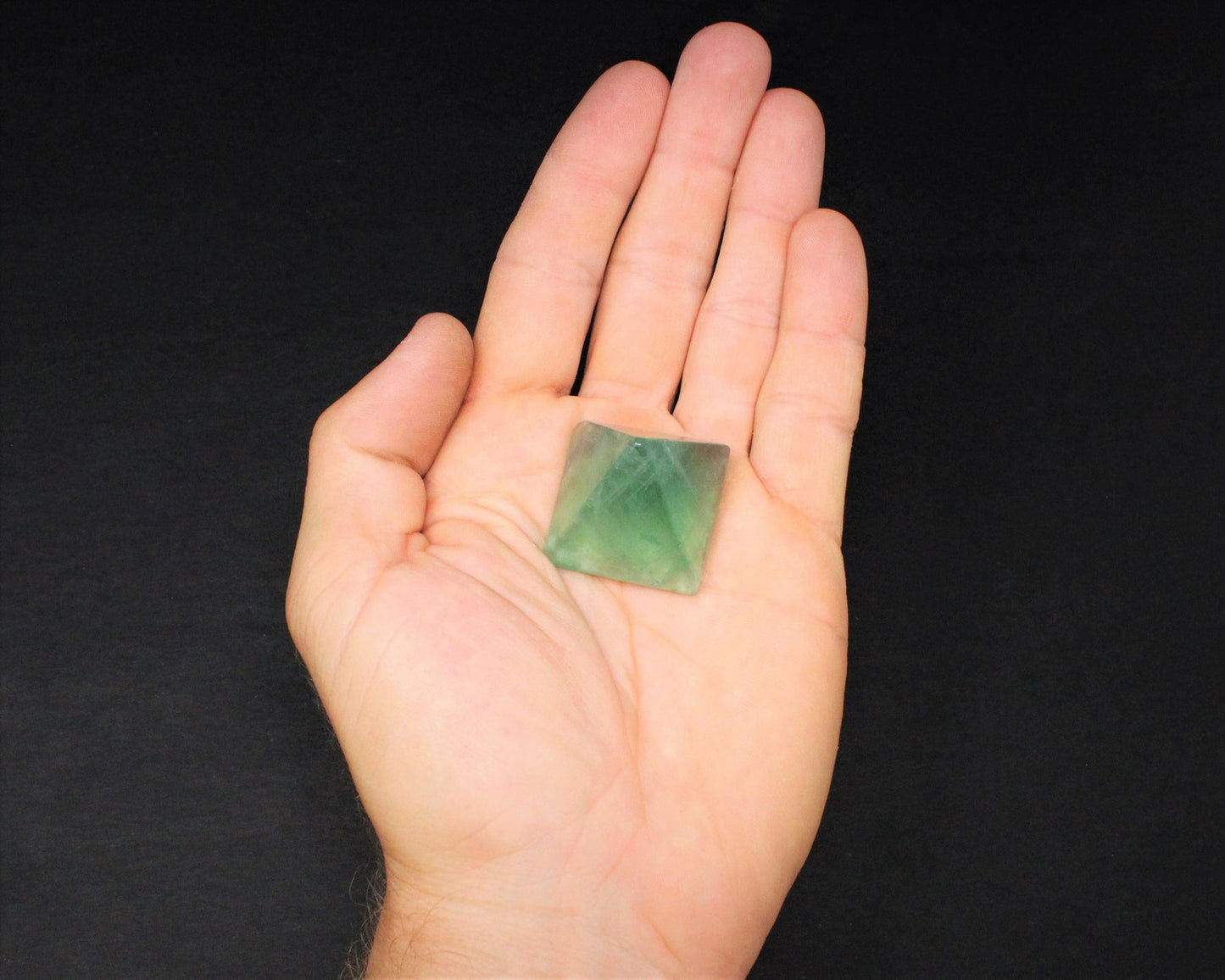 Polished Fluorite Crystal Pyramid