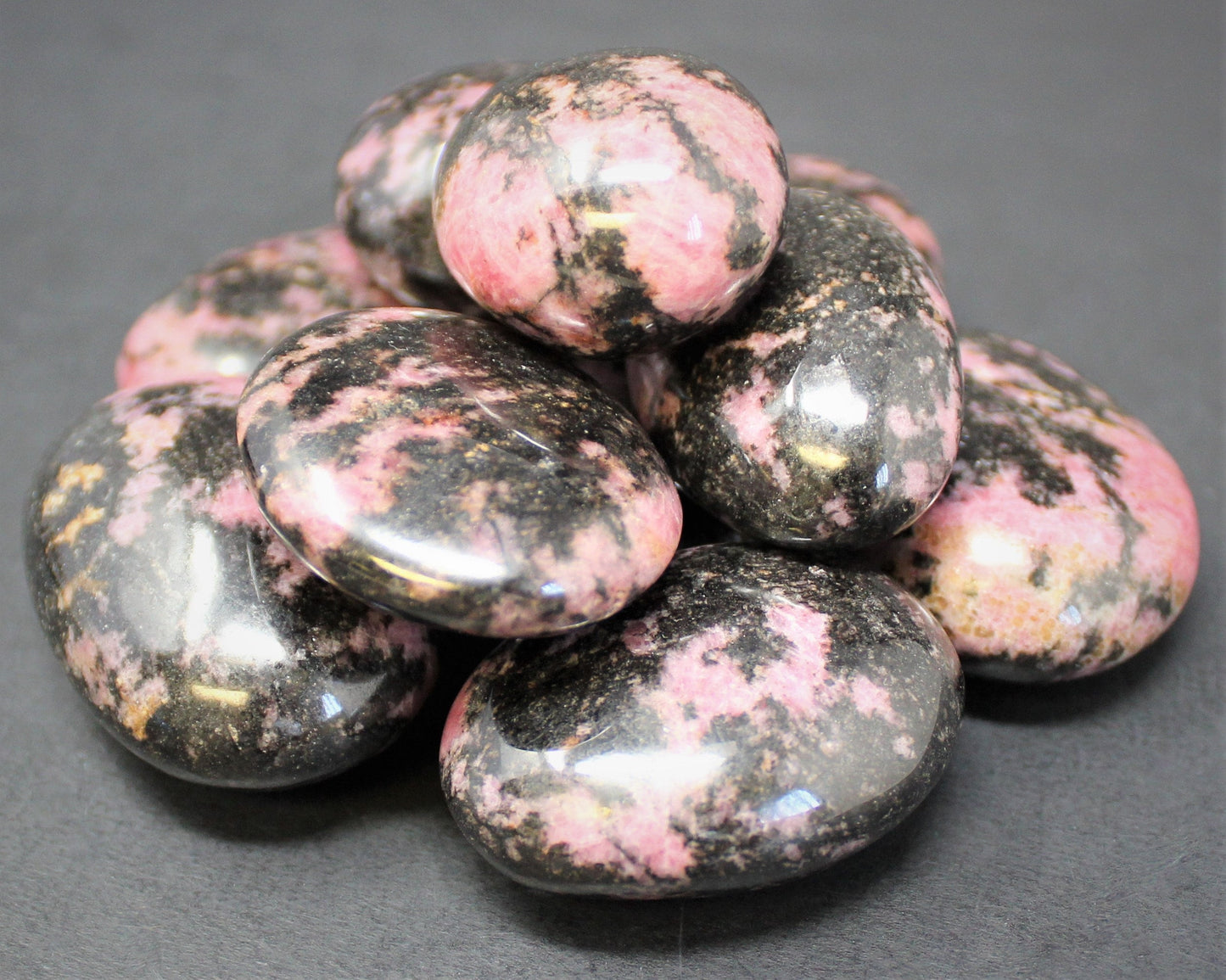 Polished Rhodonite Stone
