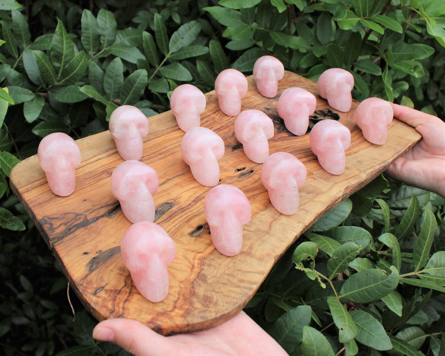 Polished Rose Quartz Stone Statue