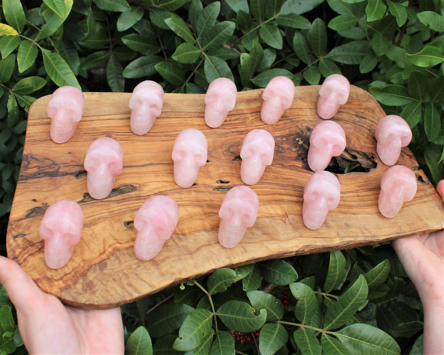 Polished Rose Quartz Stone Statue
