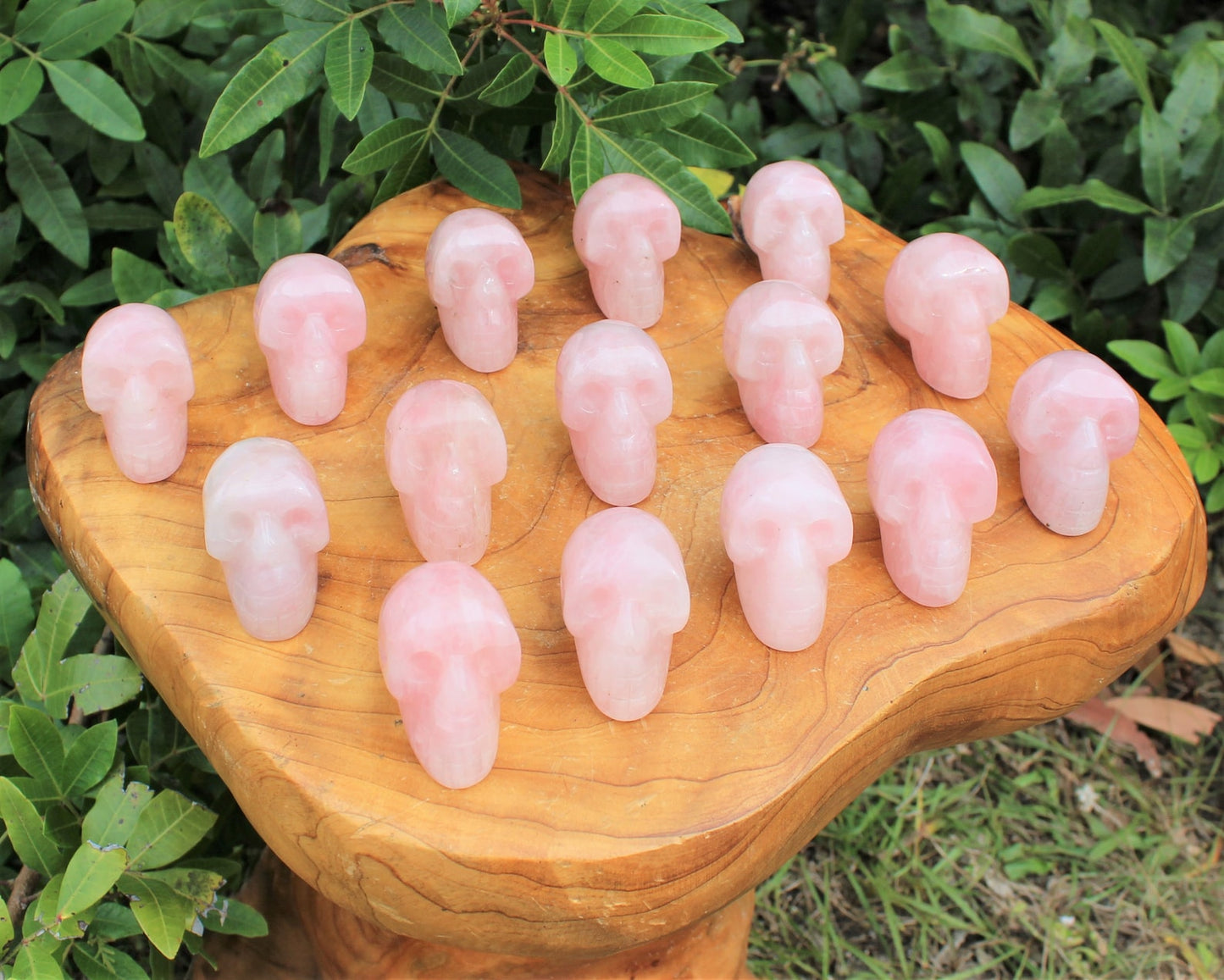 Polished Rose Quartz Stone Statue