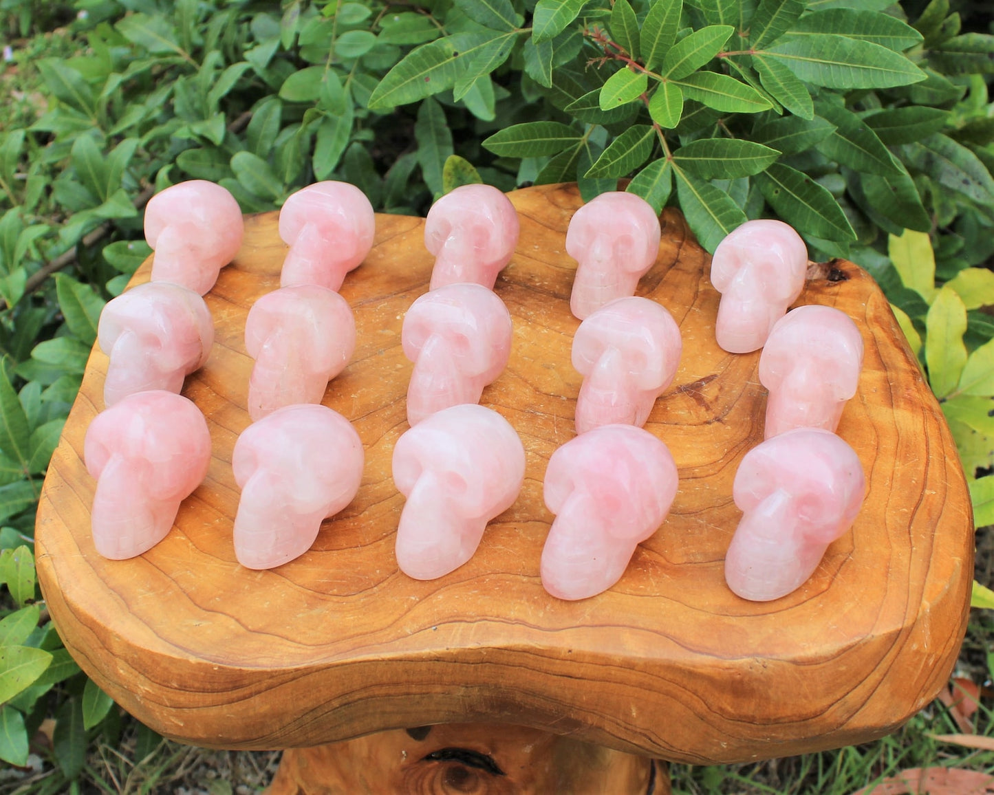 Polished Rose Quartz Stone Statue