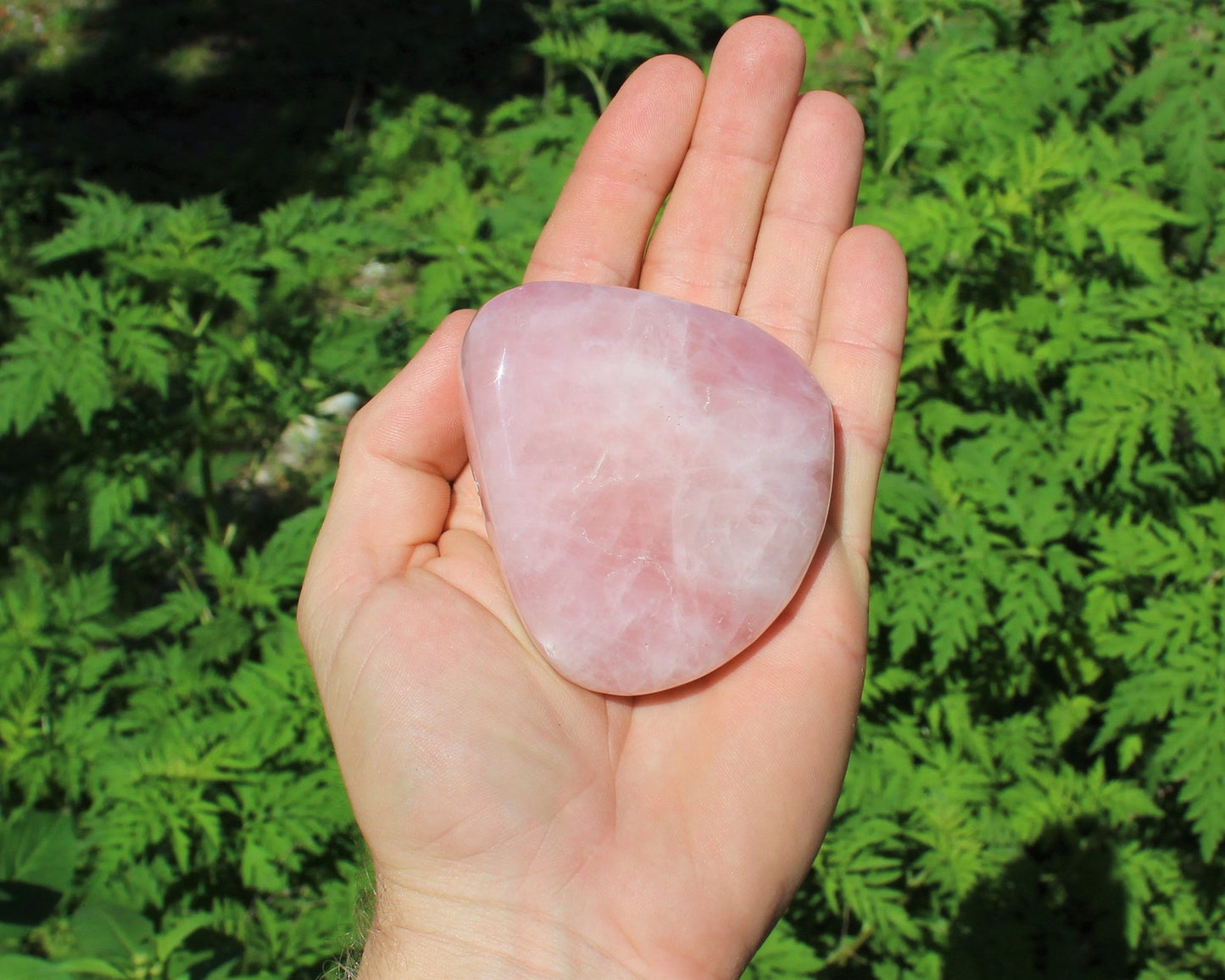Polished Rose Quartz Stones