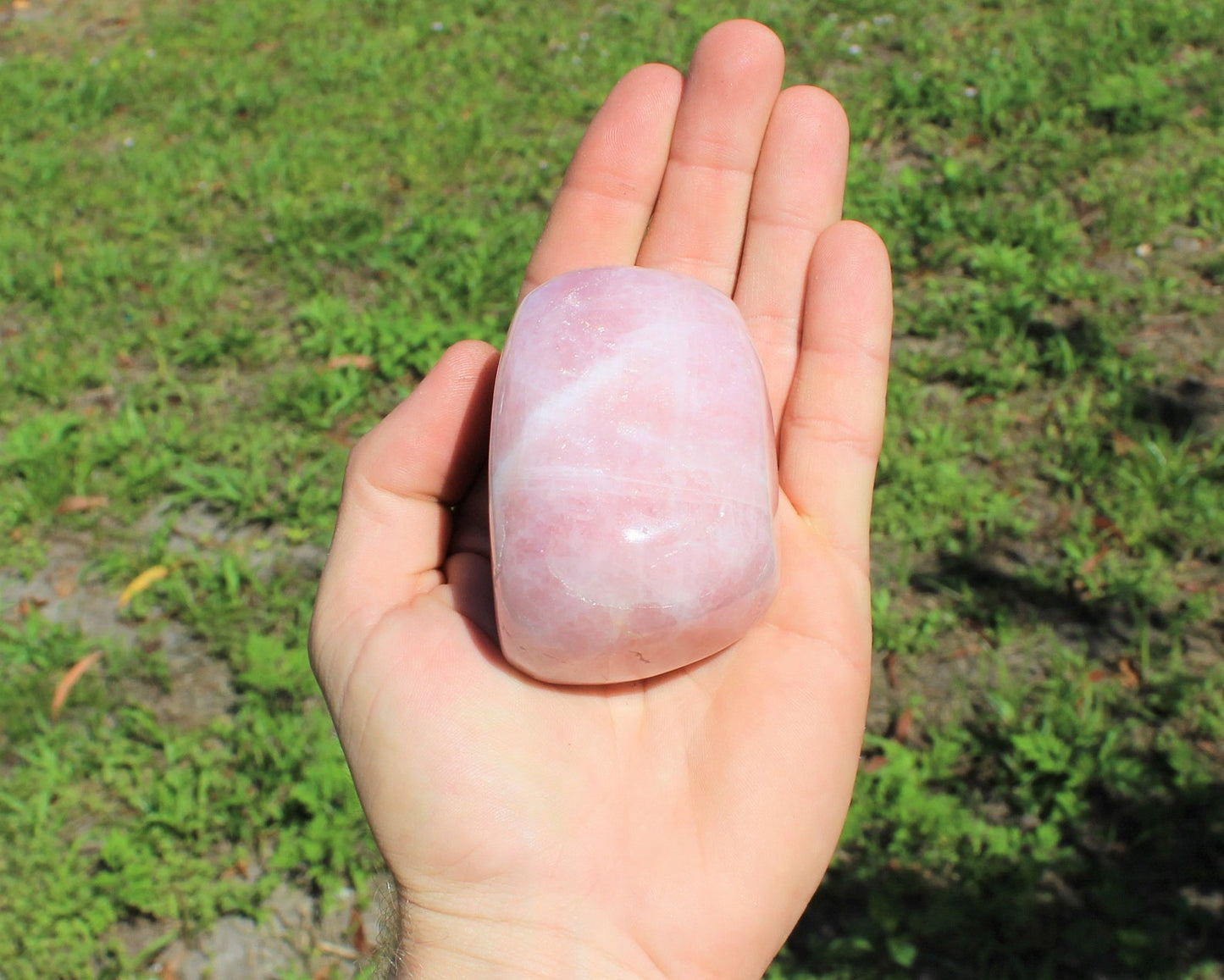 Polished Rose Quartz Stones