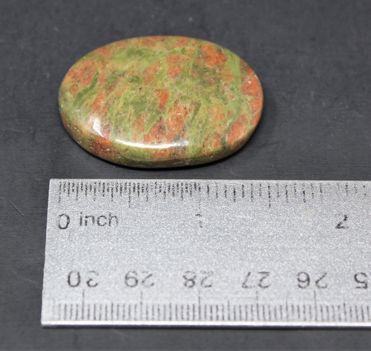 Polished Unakite Pocket Stone