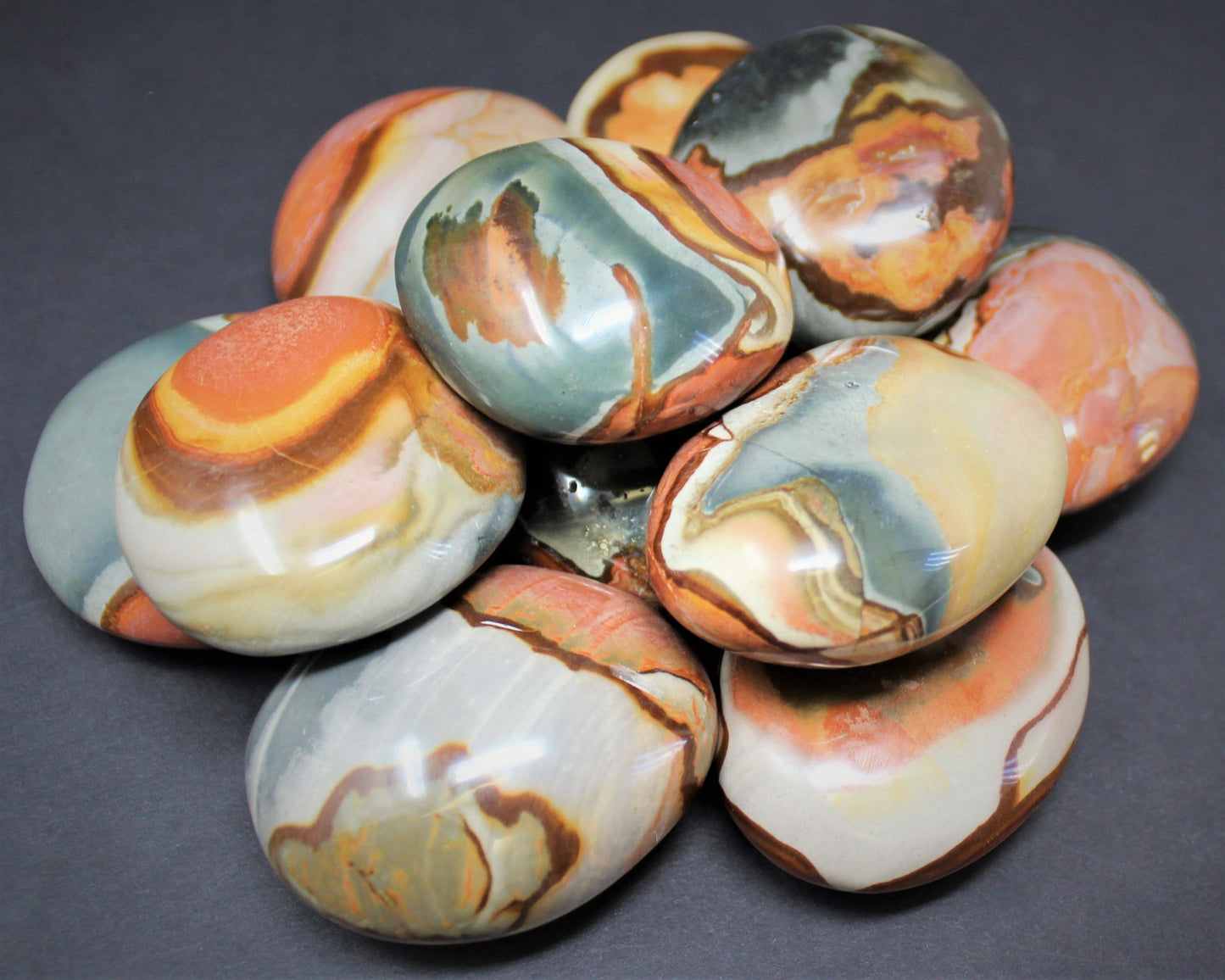 Polychrome Jasper Polished Stones