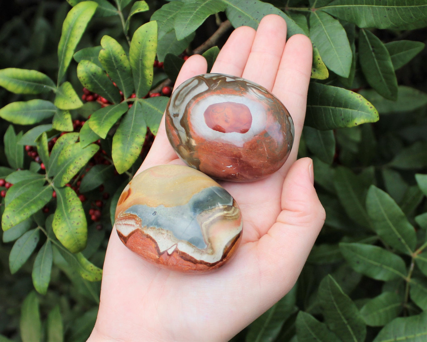 Polychrome Jasper Polished Stones