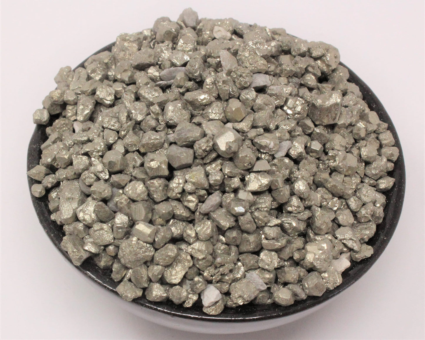 Pyrite Semi Tumbled Gemstone Mini Chips