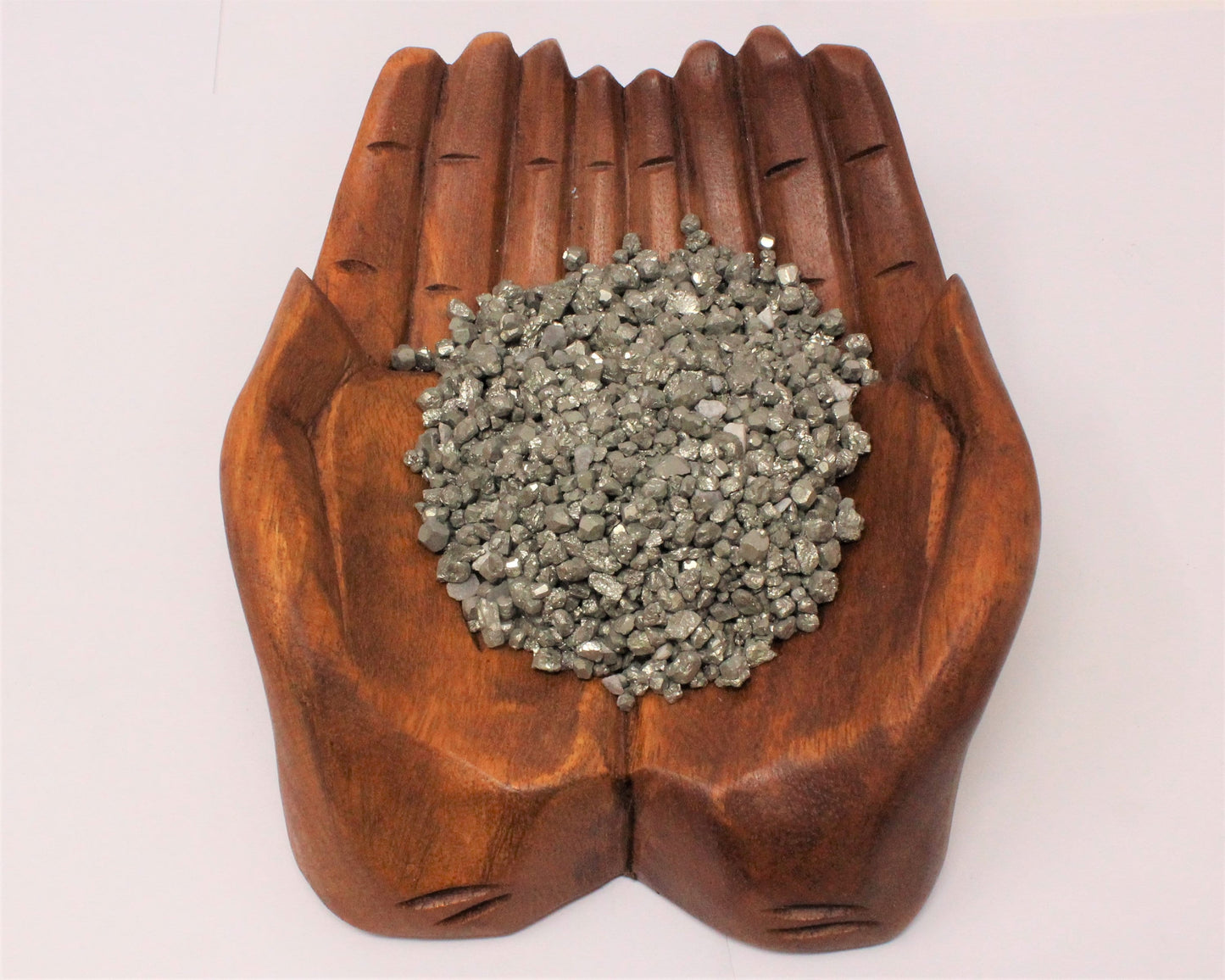 Pyrite Semi Tumbled Gemstone Mini Chips
