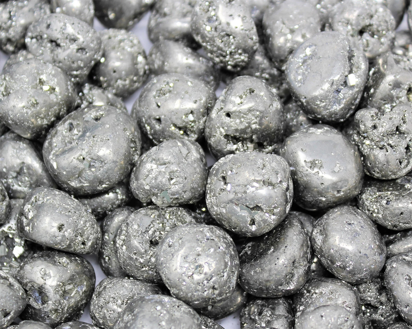 Pyrite Tumbled Stones