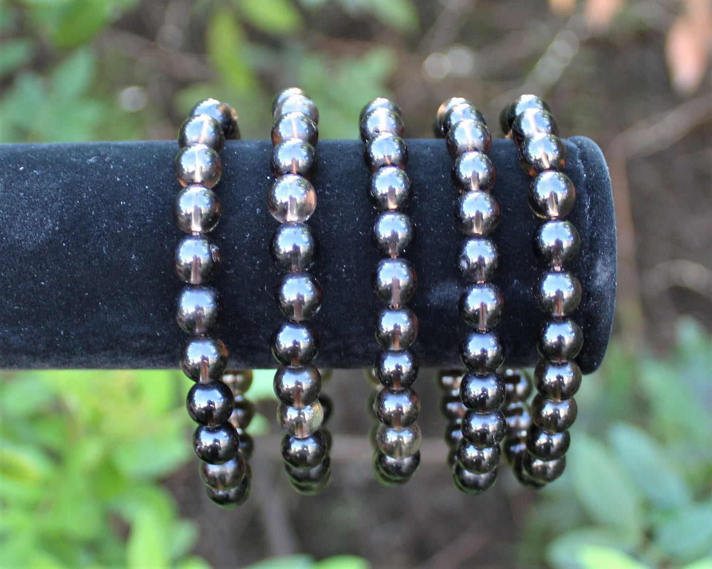 Quartz Bead Bracelet