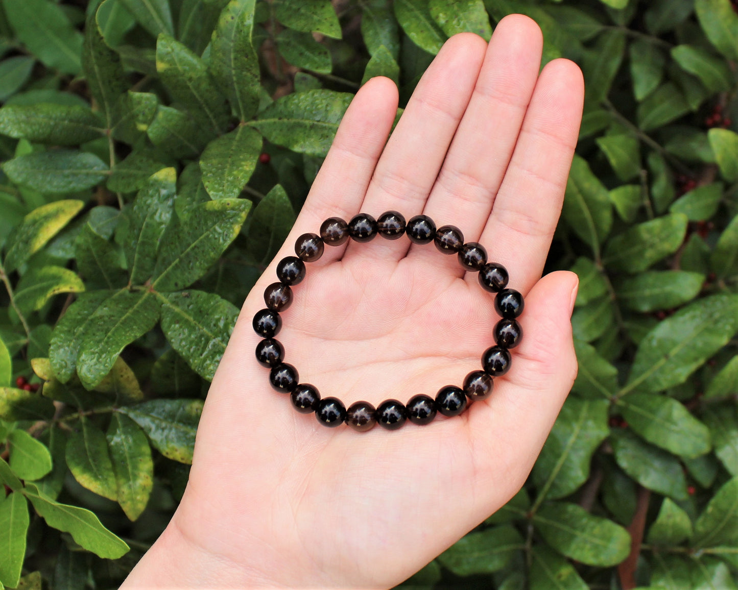 Quartz Bead Bracelet