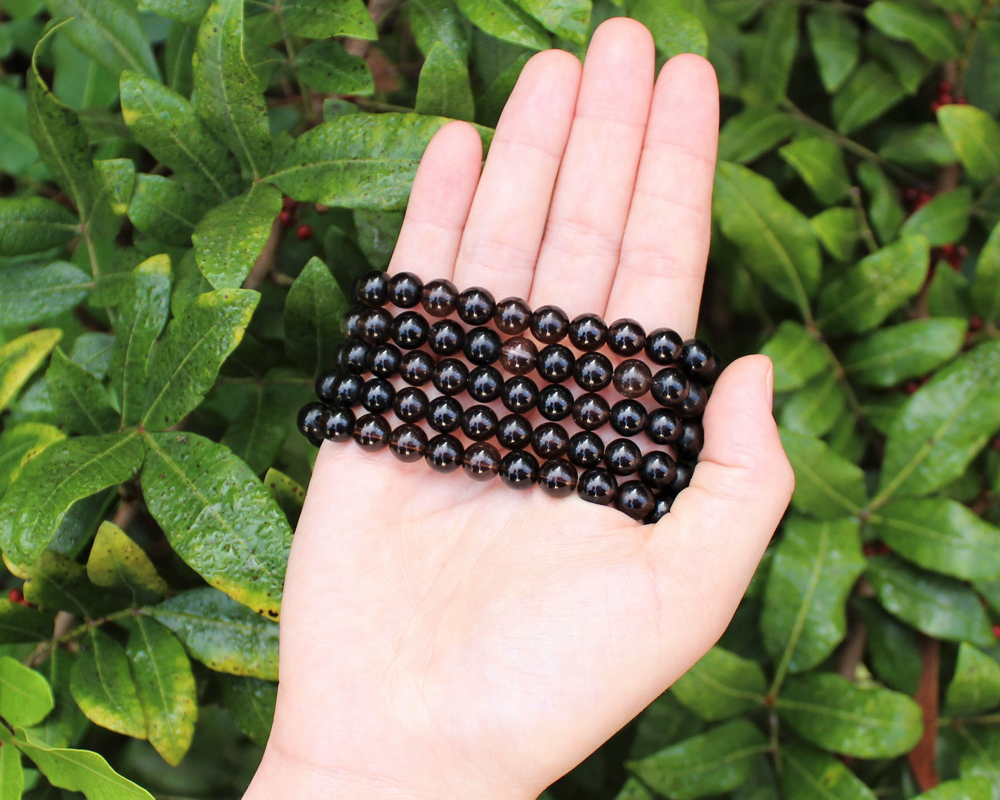 Quartz Bead Bracelet
