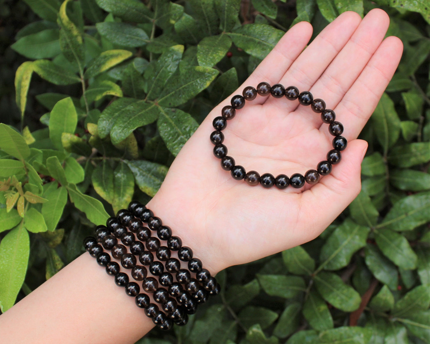 Quartz Bead Bracelet