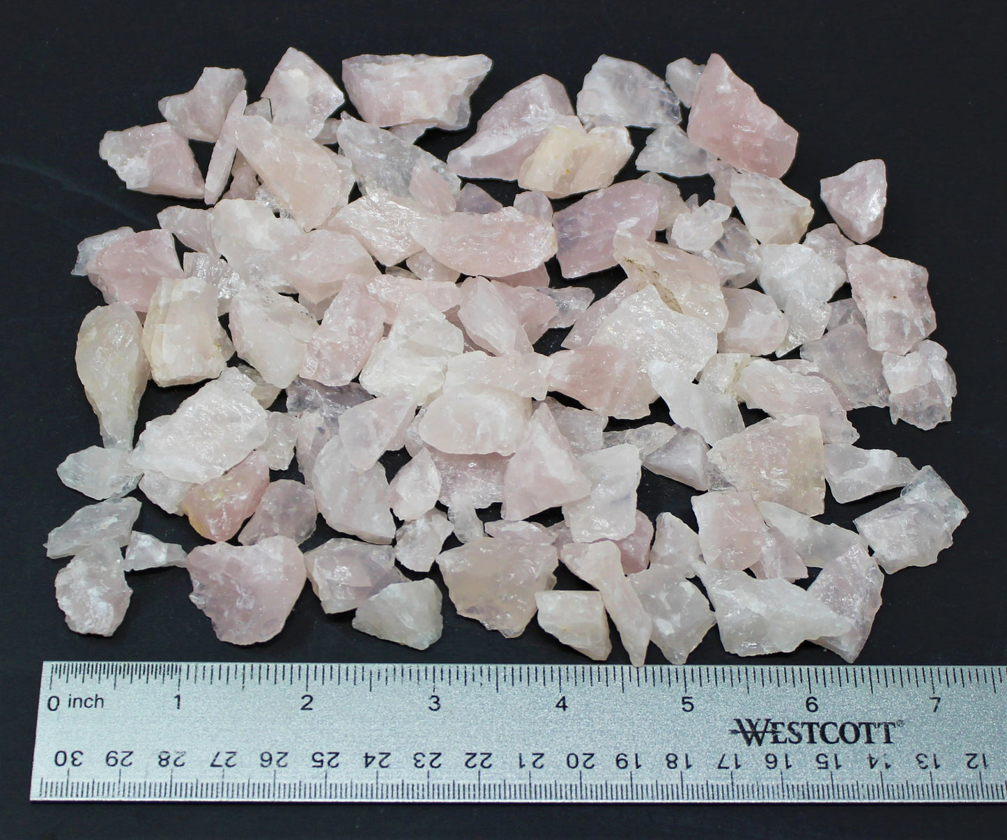 Rose Quartz Rough Natural Chips