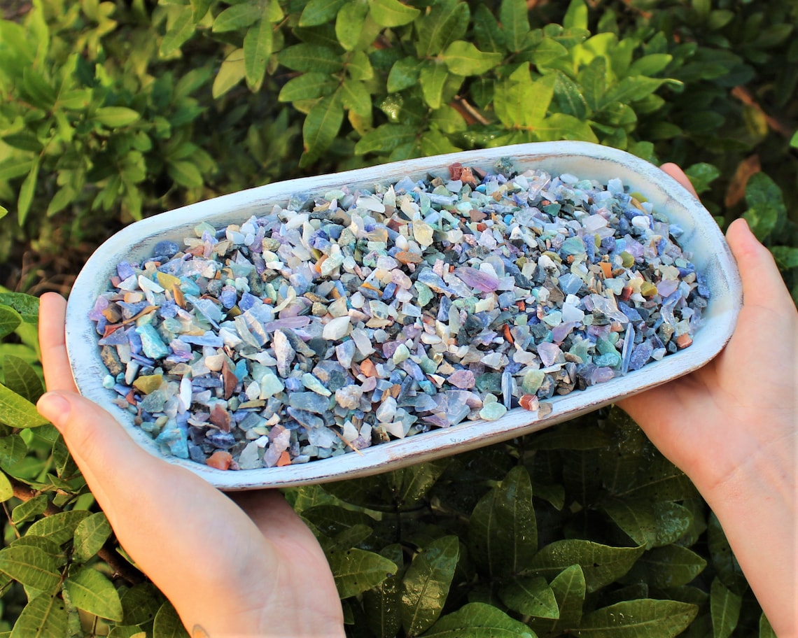 Rough Crystal Sand Tiny Raw Gemstones