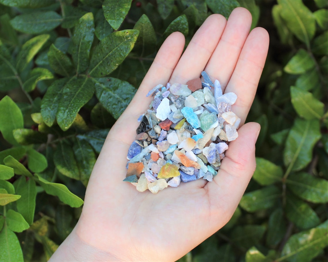 Rough Crystal Sand Tiny Raw Gemstones