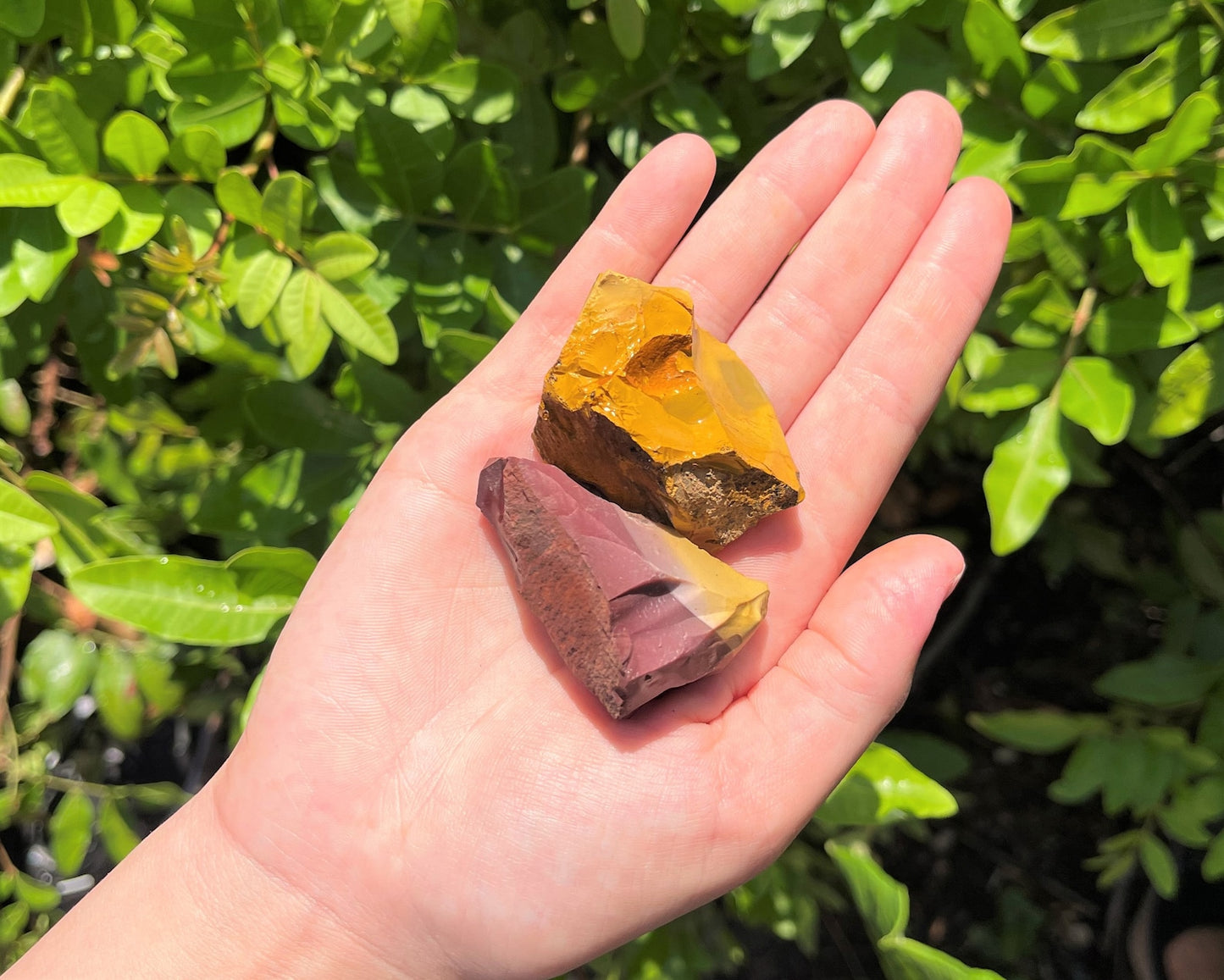 Rough Mookaite Natural Stones