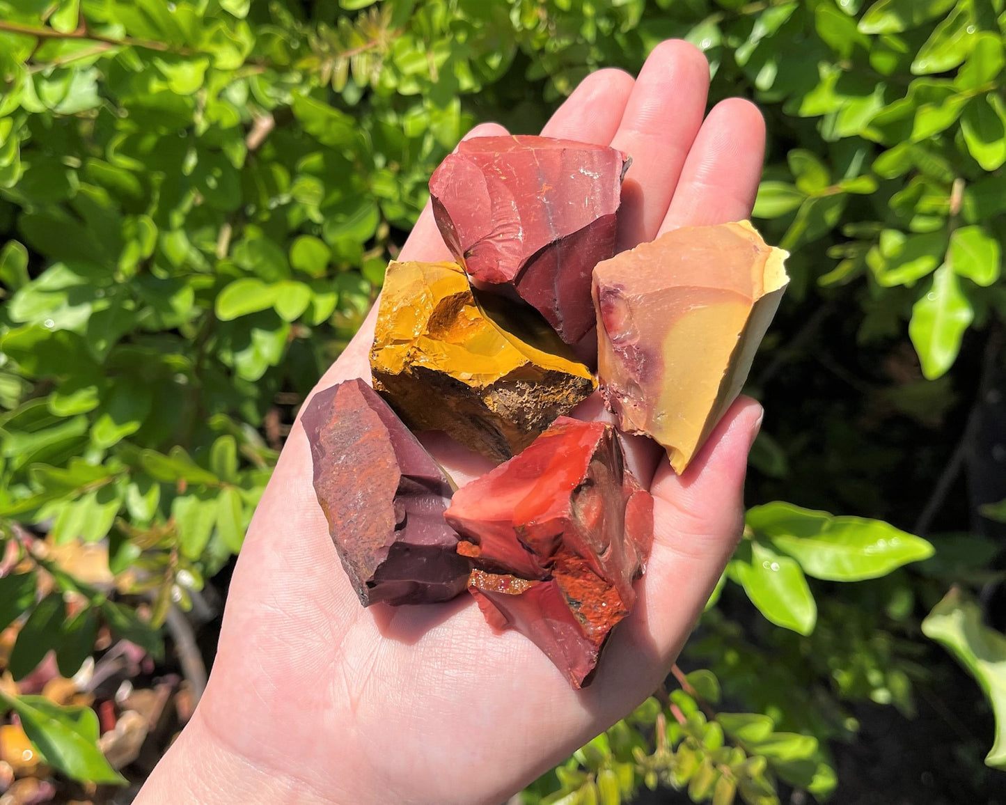 Rough Mookaite Natural Stones