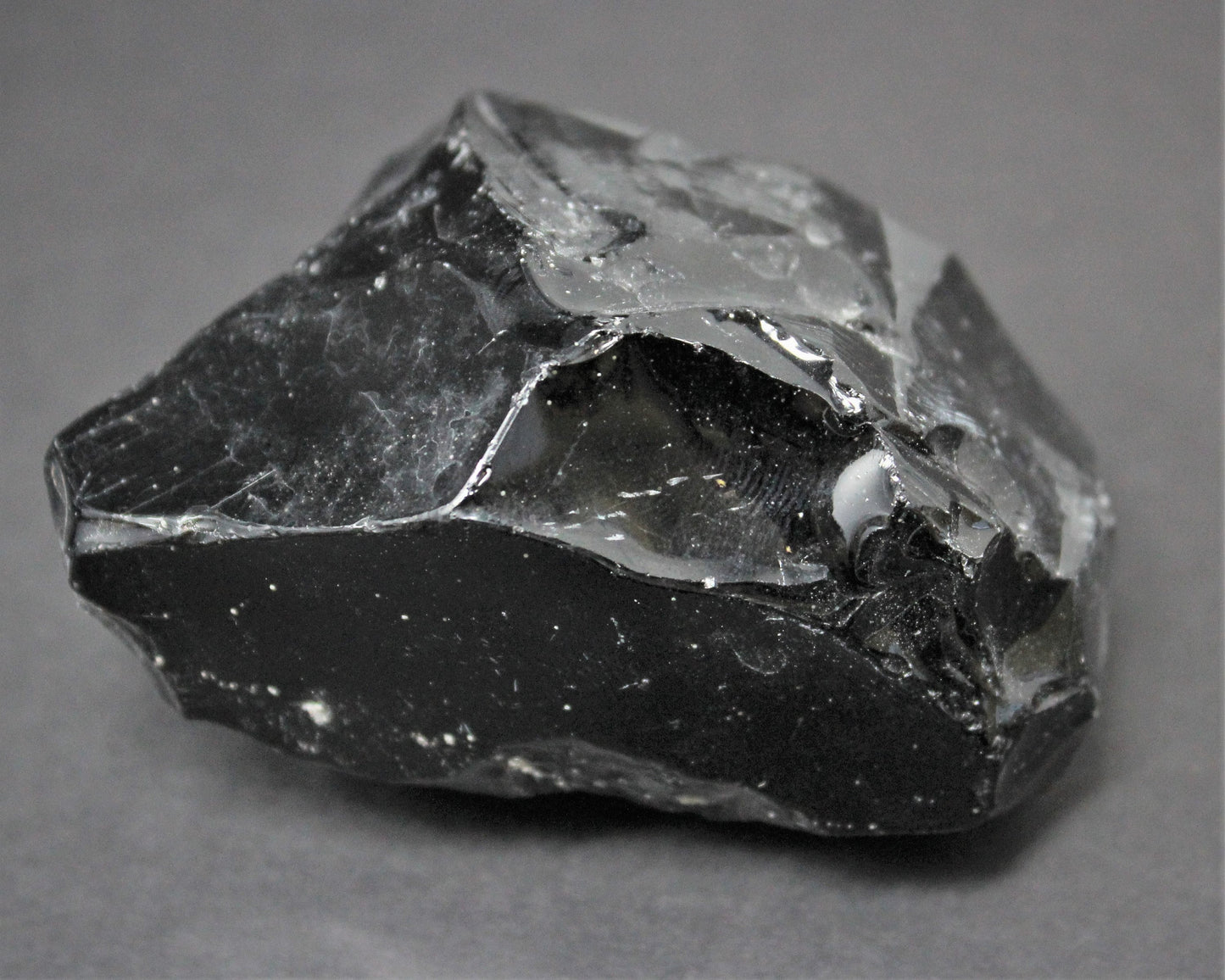 Rough Natural Dark Obsidian
