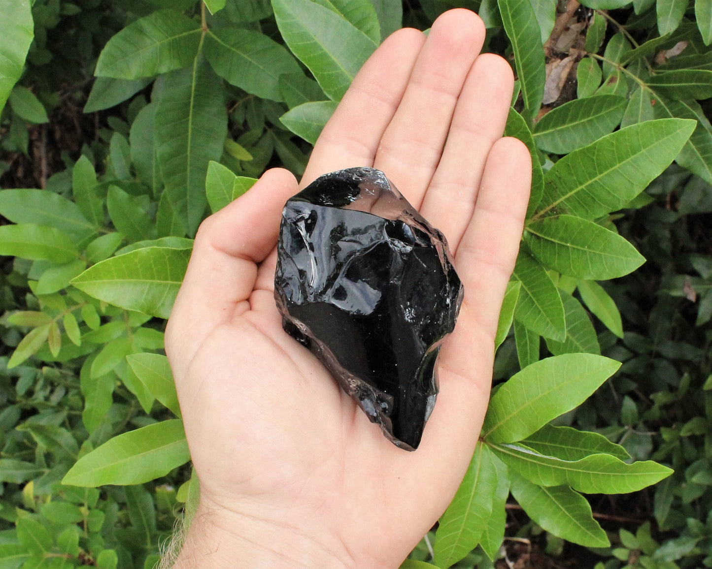 Rough Natural Dark Obsidian
