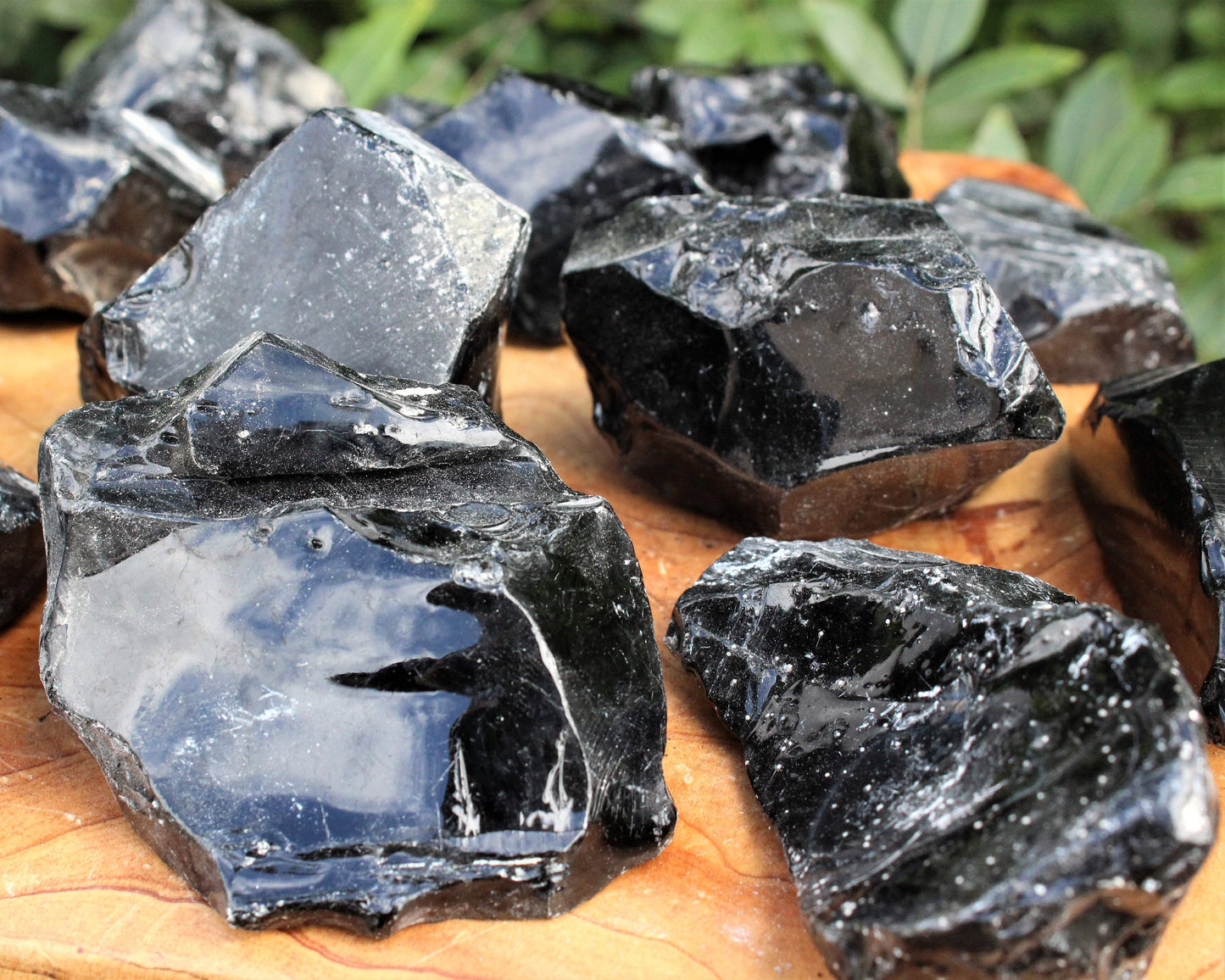 Rough Natural Dark Obsidian