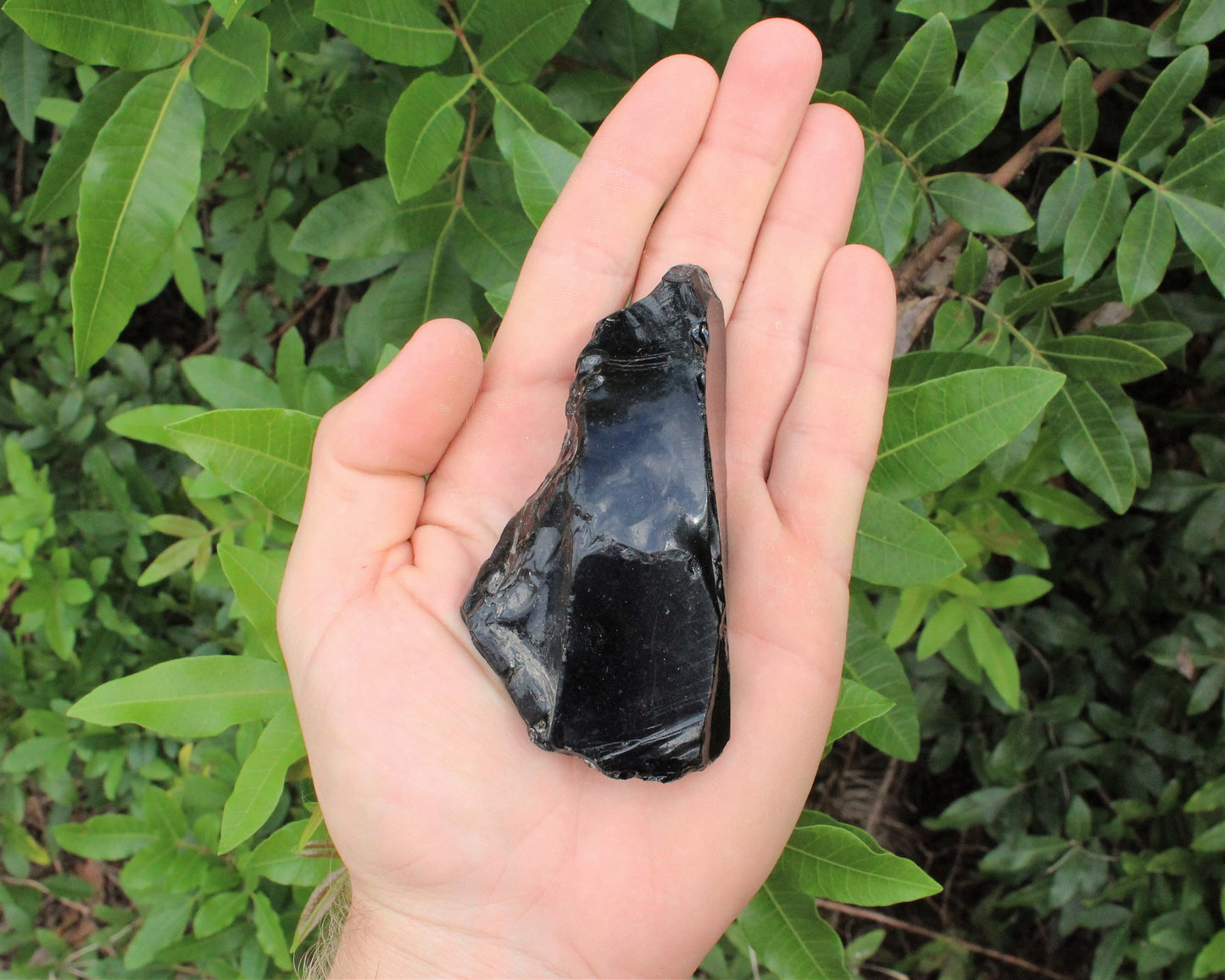Rough Natural Dark Obsidian