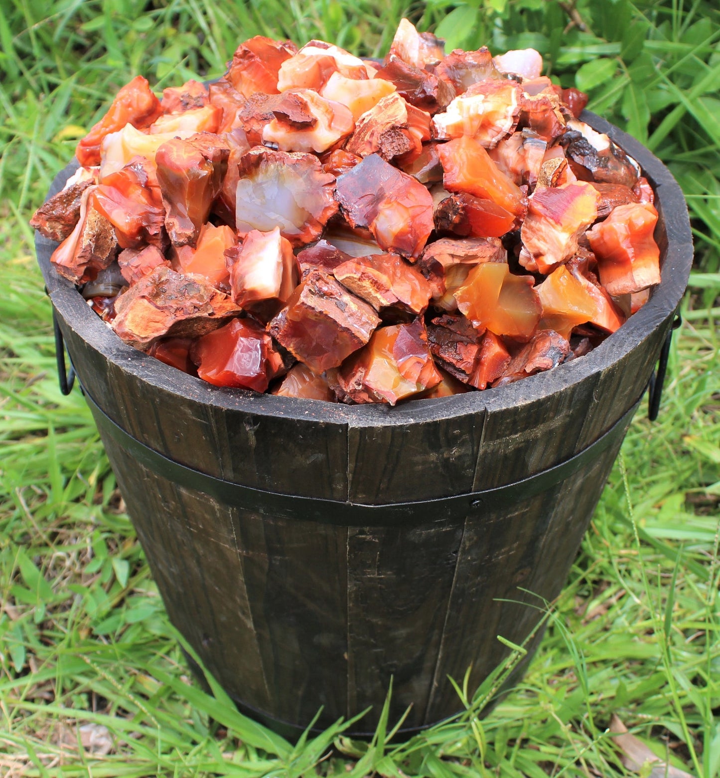 Rough Natural Carnelian Stones