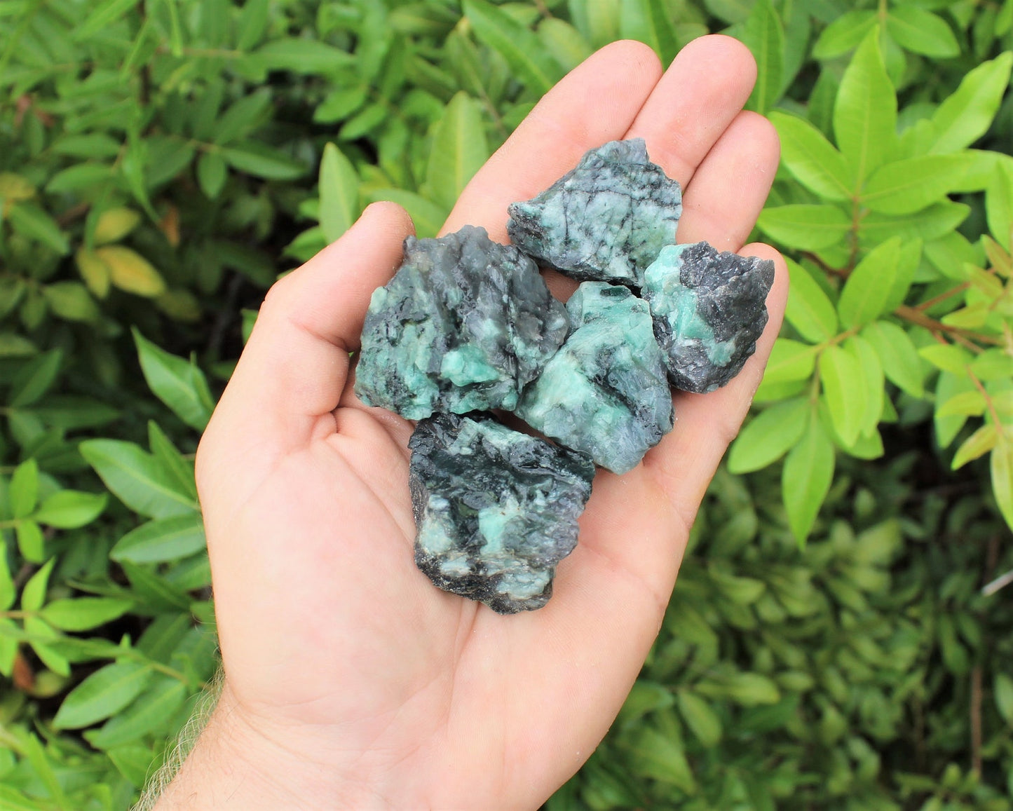 Rough Natural Emerald Stones