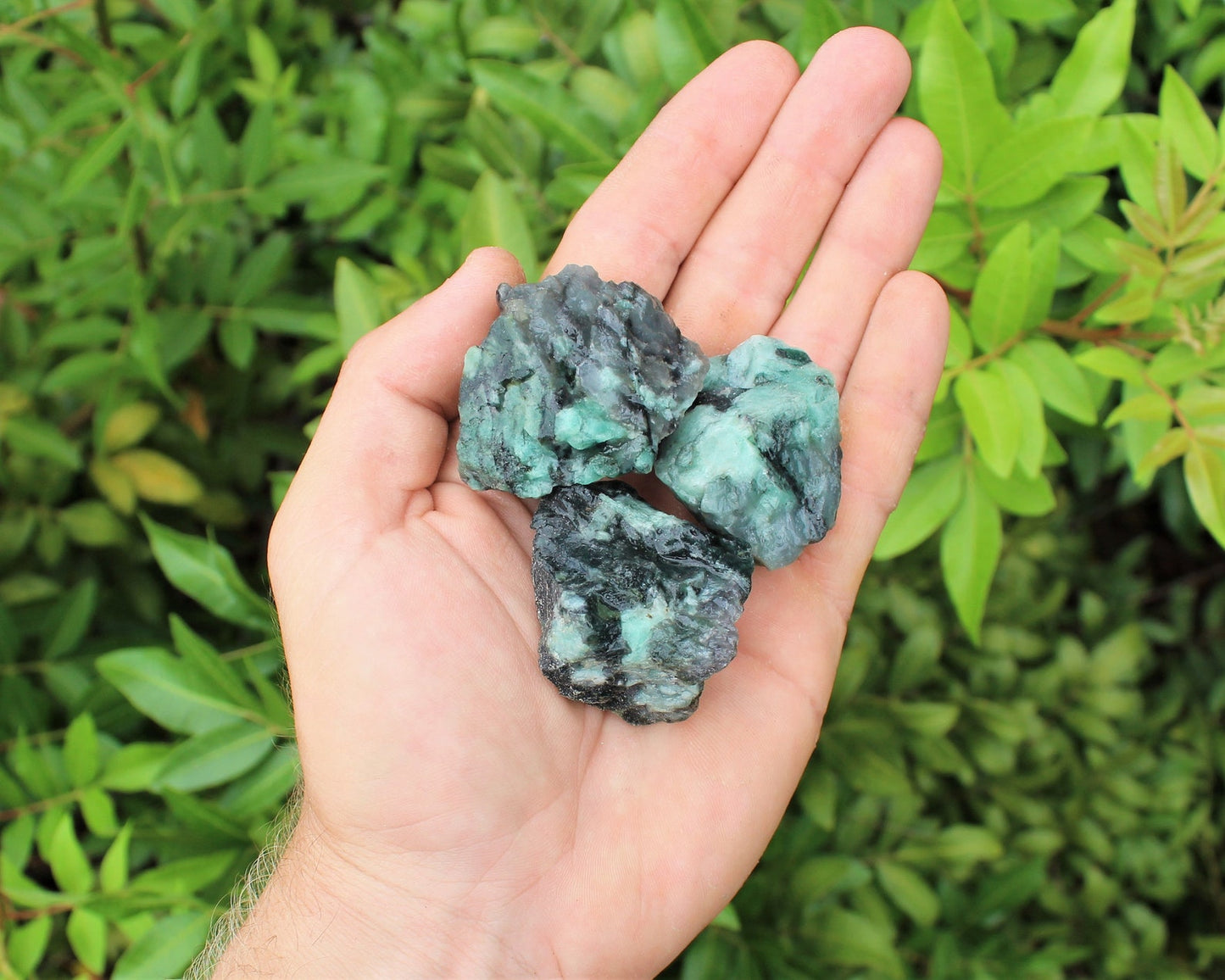 Rough Natural Emerald Stones