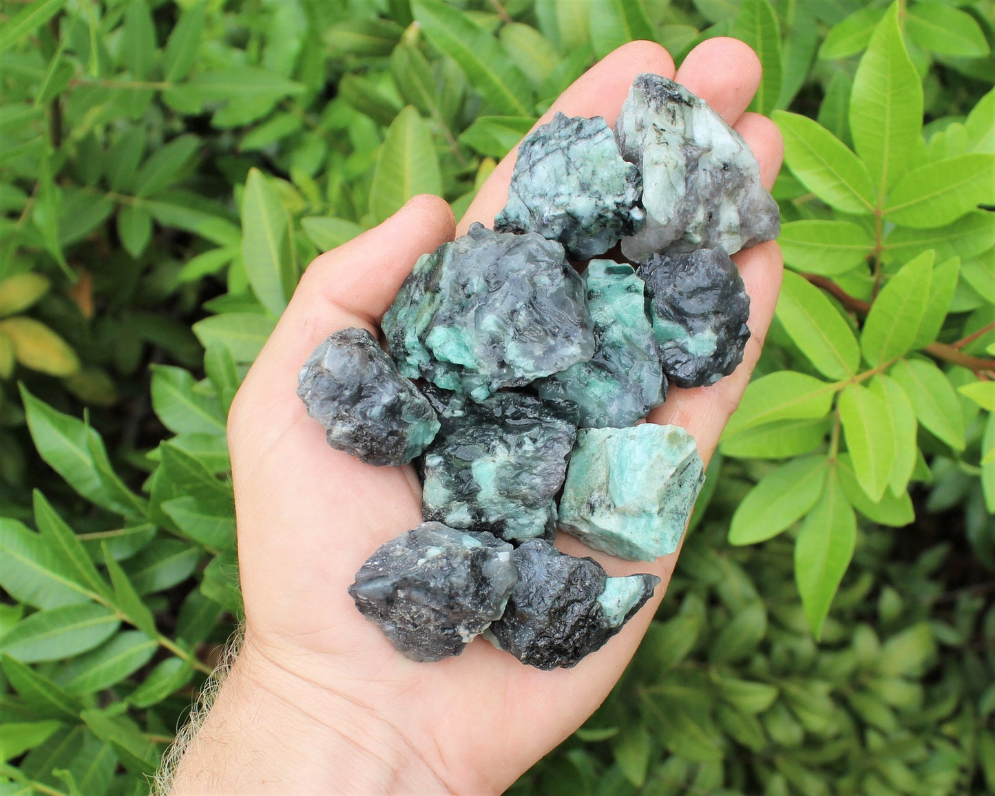 Rough Natural Emerald Stones