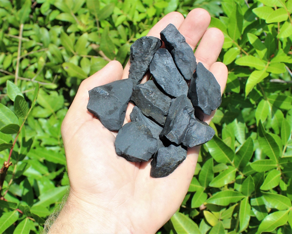 Rough Shungite Natural Stones