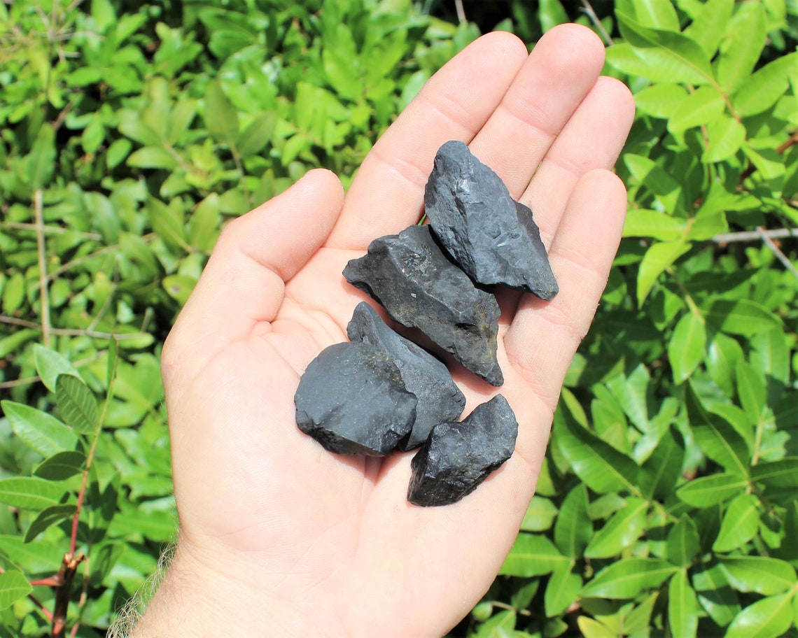 Rough Shungite Natural Stones