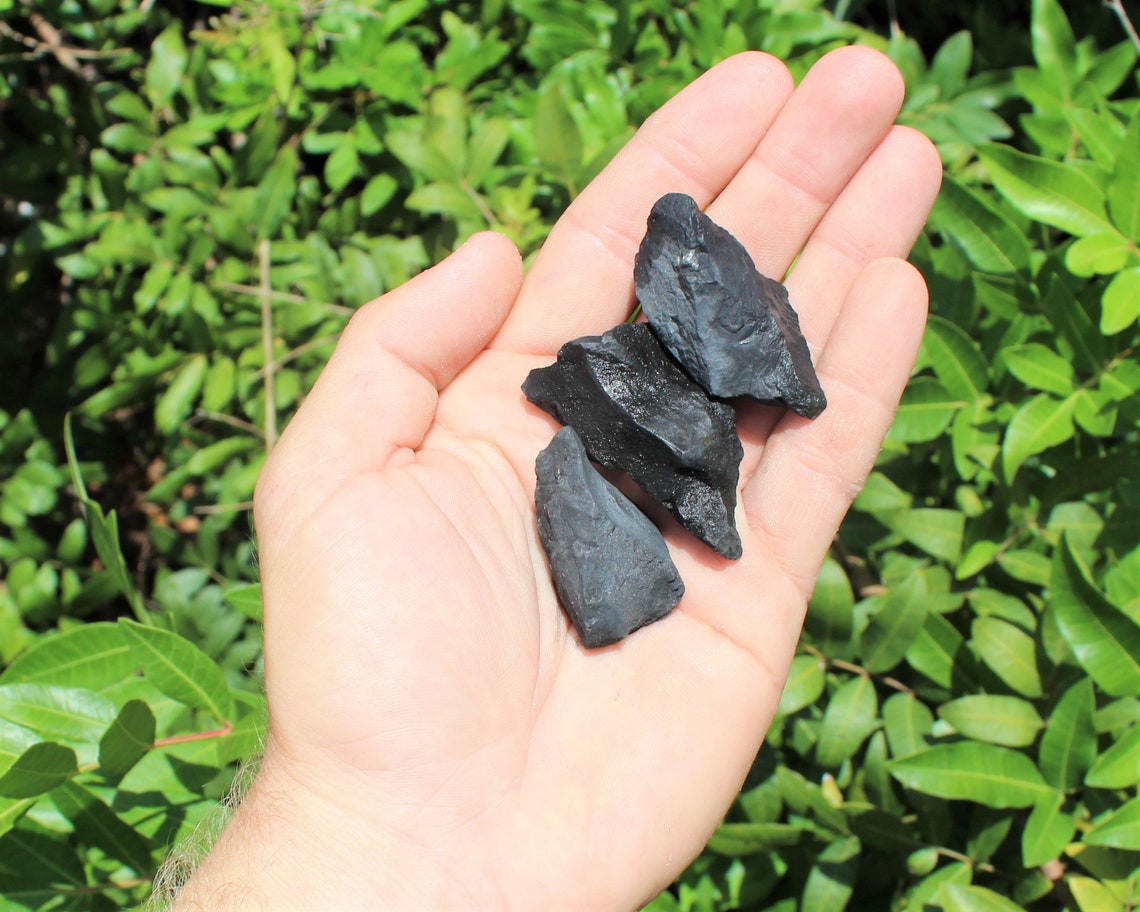 Rough Shungite Natural Stones