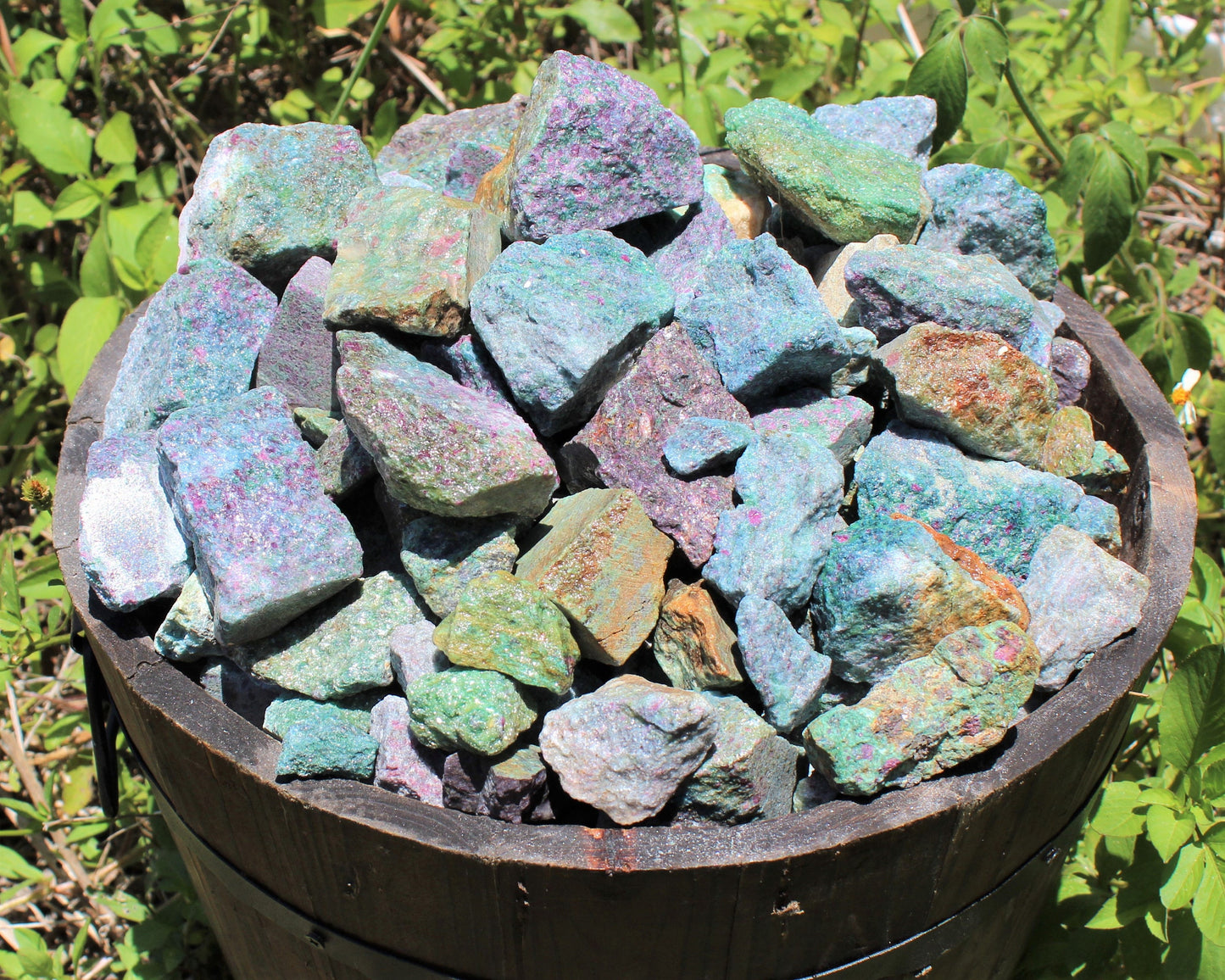Natural Ruby Zoisite Raw Stones