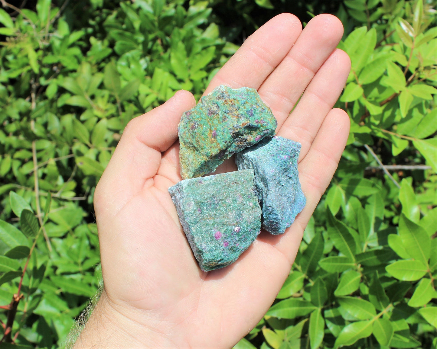 Natural Ruby Zoisite Raw Stones