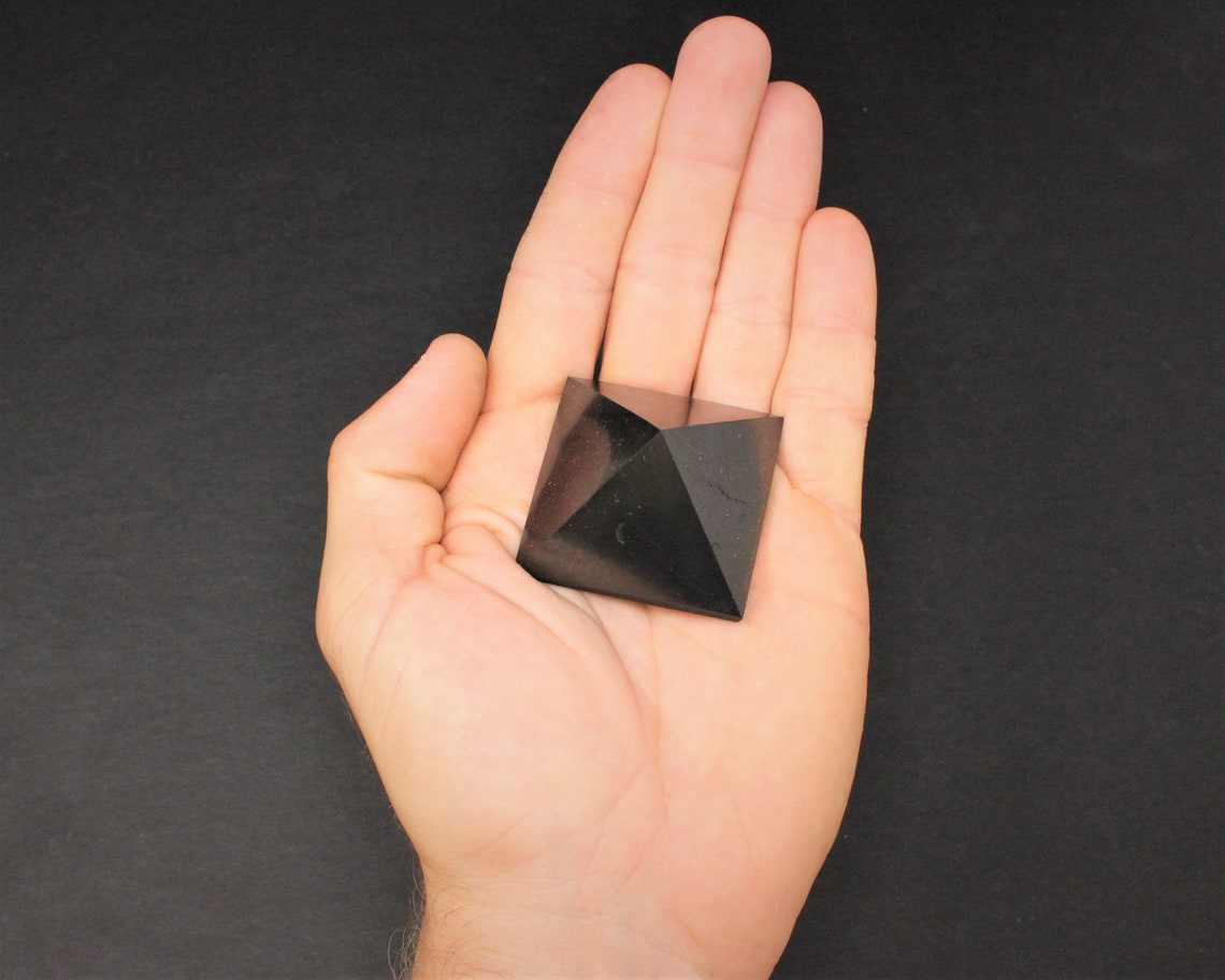 Shungite Crystal Pyramid
