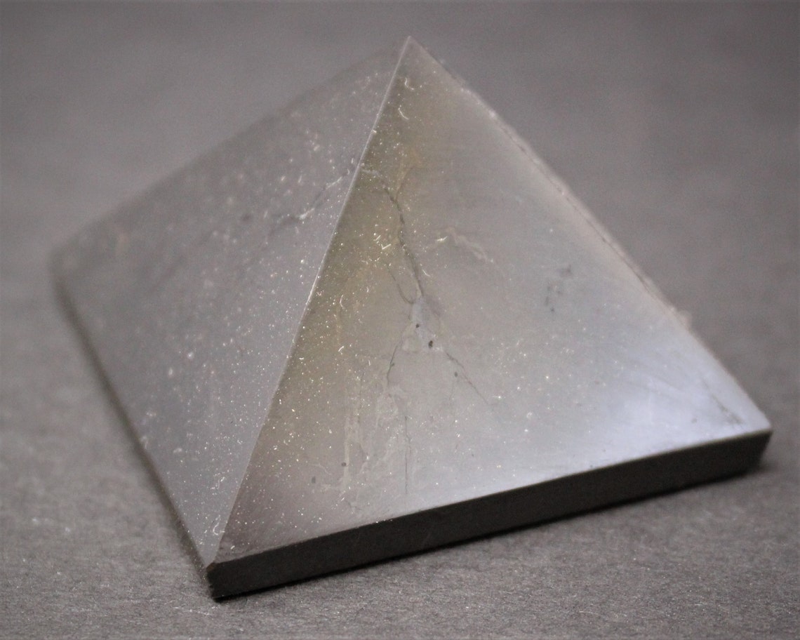 Shungite Crystal Pyramid