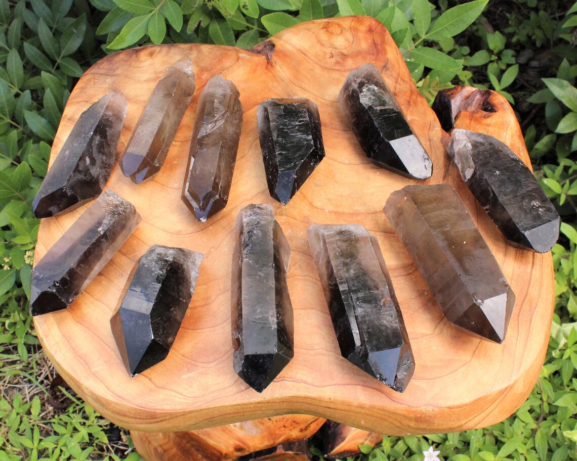Smoky Quartz Crystal Point