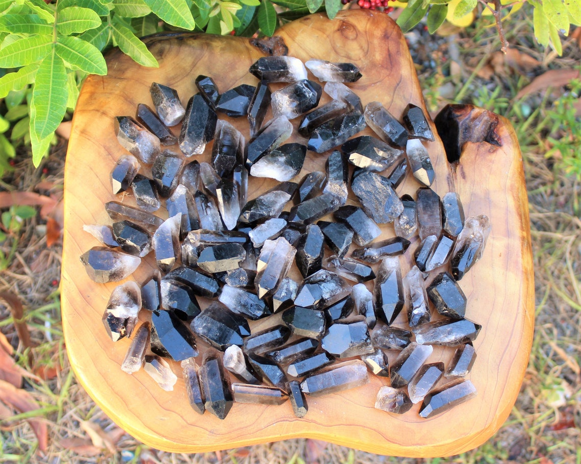 Smoky Quartz Crystal Points