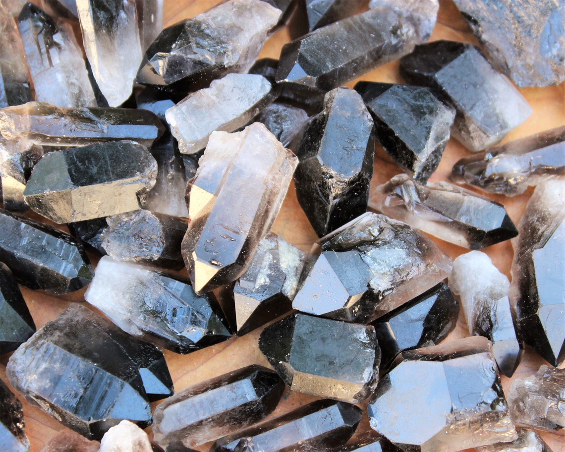 Smoky Quartz Crystal Points