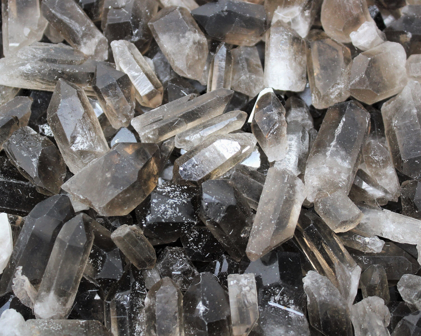 Smoky Quartz Points Crystal