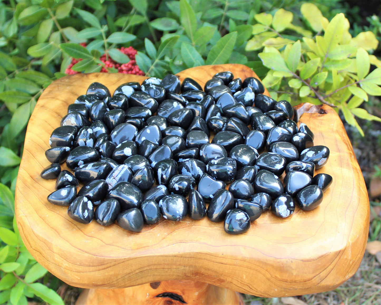 Snowflake Obsidian Tumbled Stone