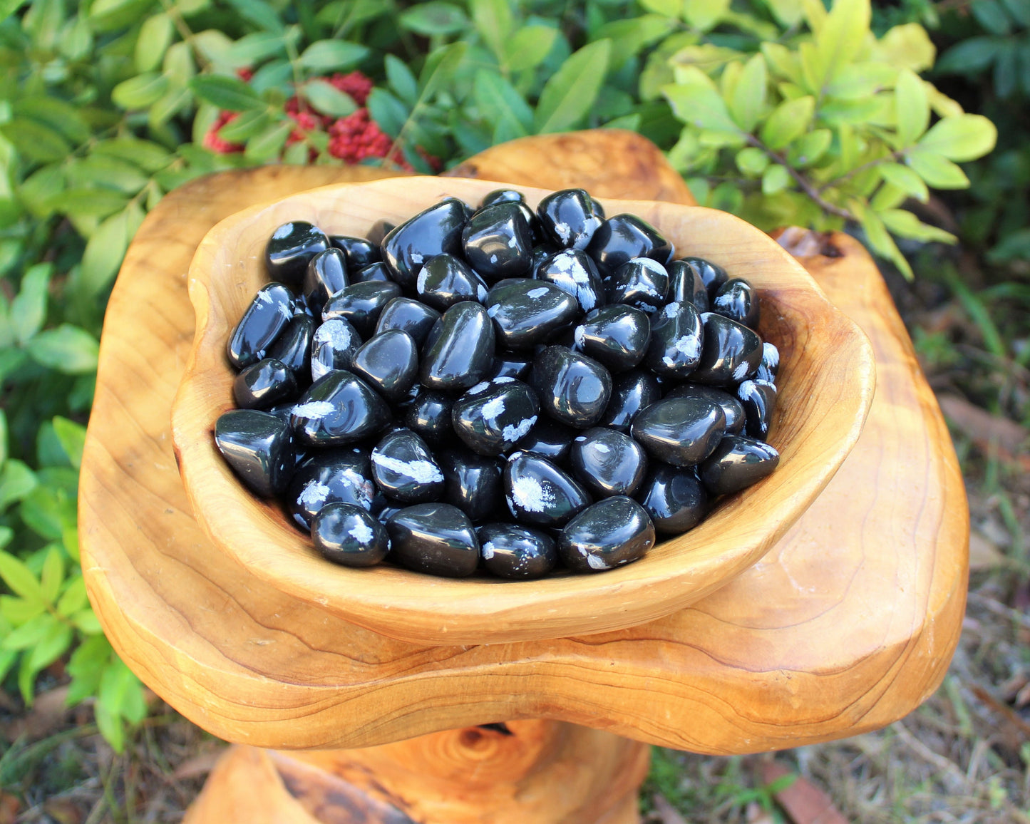 Snowflake Obsidian Tumbled Stone