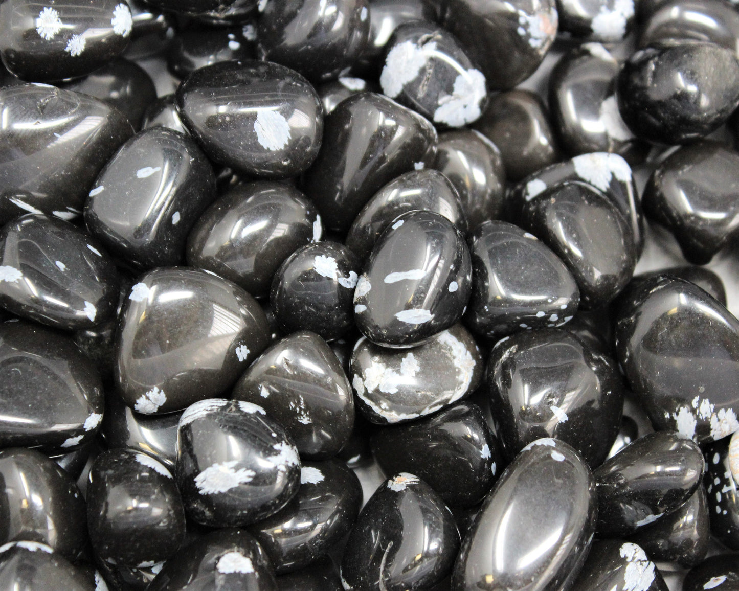 Snowflake Obsidian Tumbled Stone