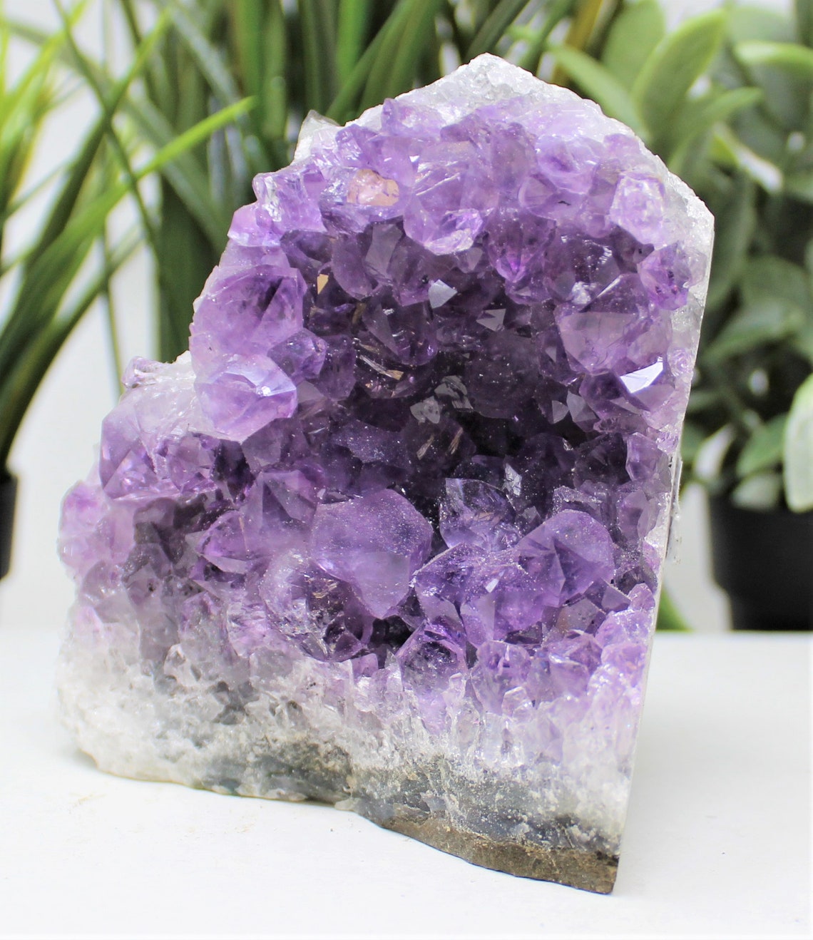 Stunning Amethyst Base Clusters
