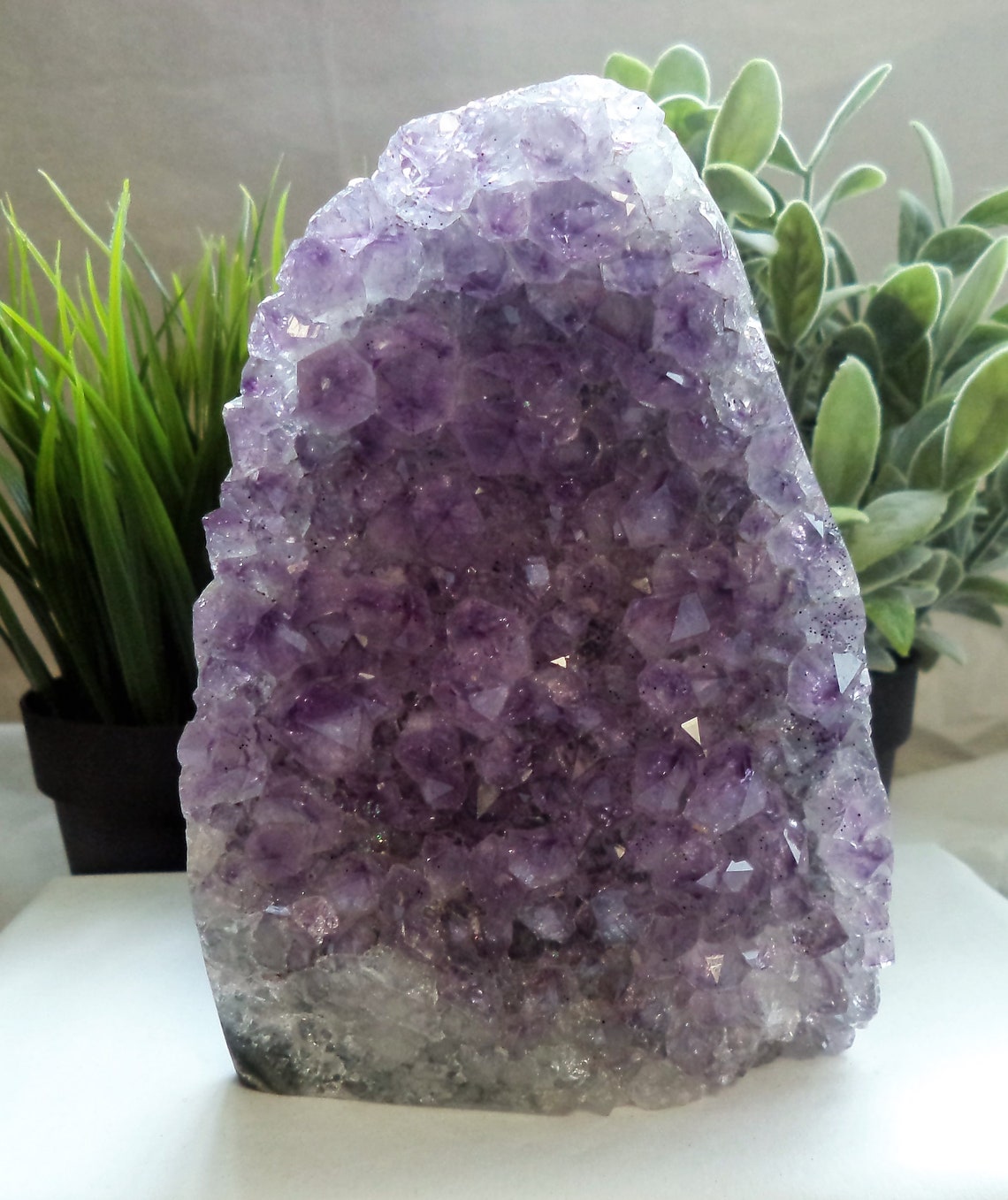 Stunning Amethyst Base Clusters