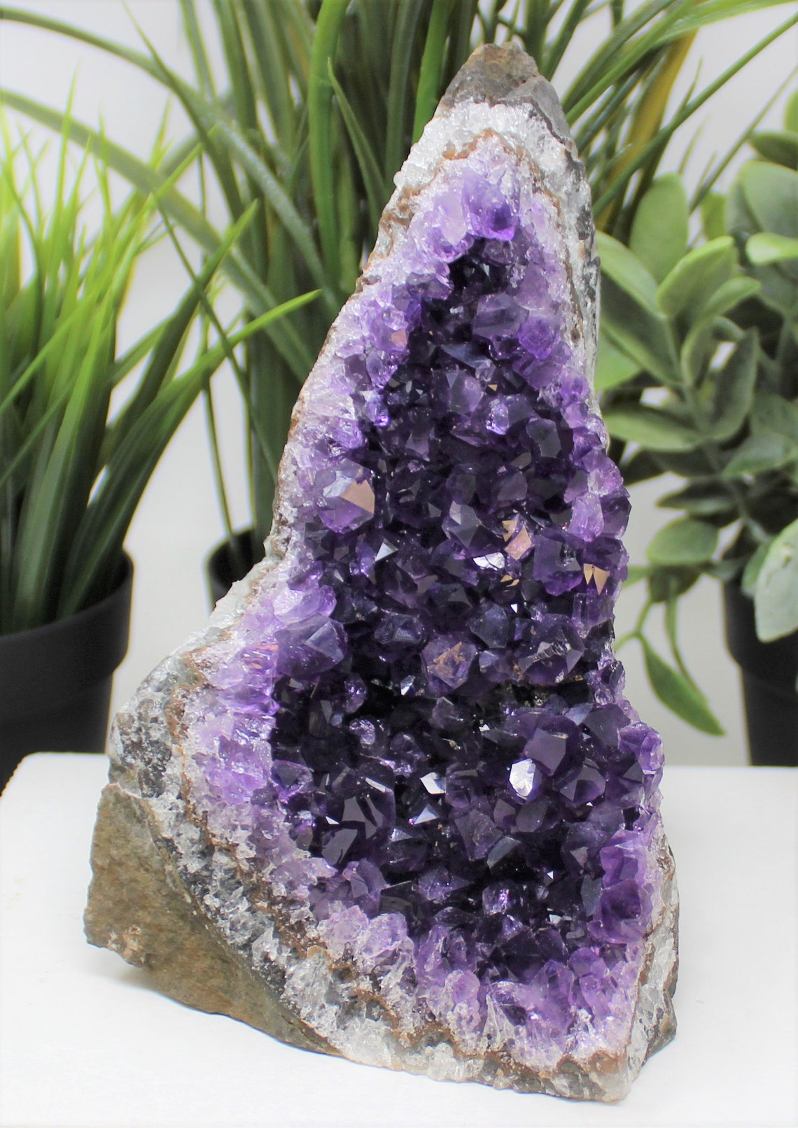 Stunning Amethyst Base Clusters